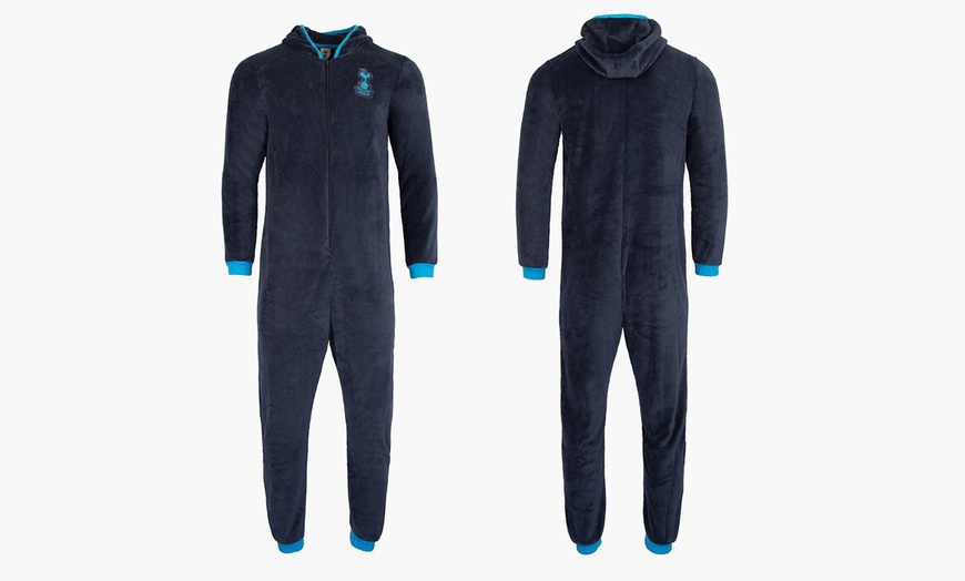 Image 6: Kid's Football Fleece Onesies