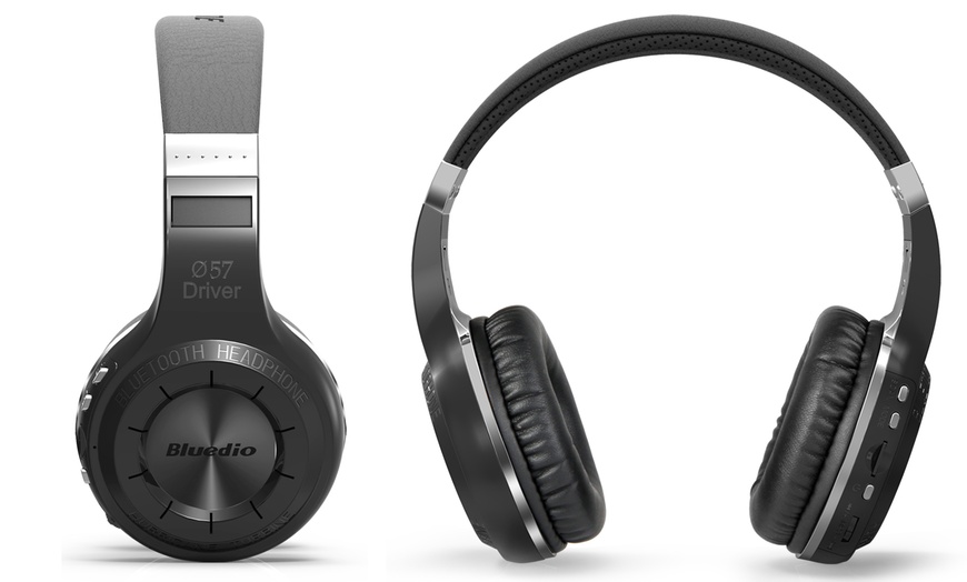 Image 3: Bluedio Bluetooth Headphones