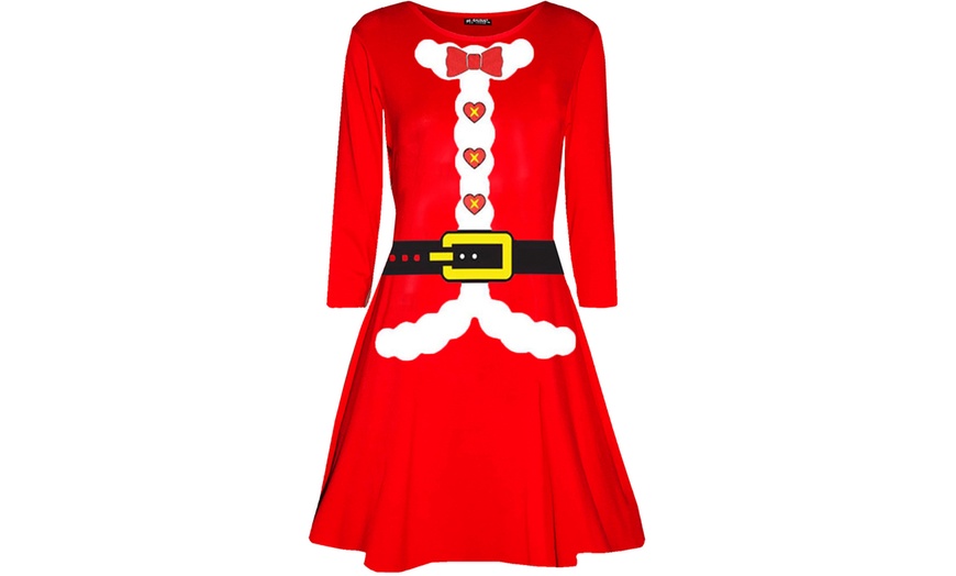 Christmas Santa Costume Dress | Groupon