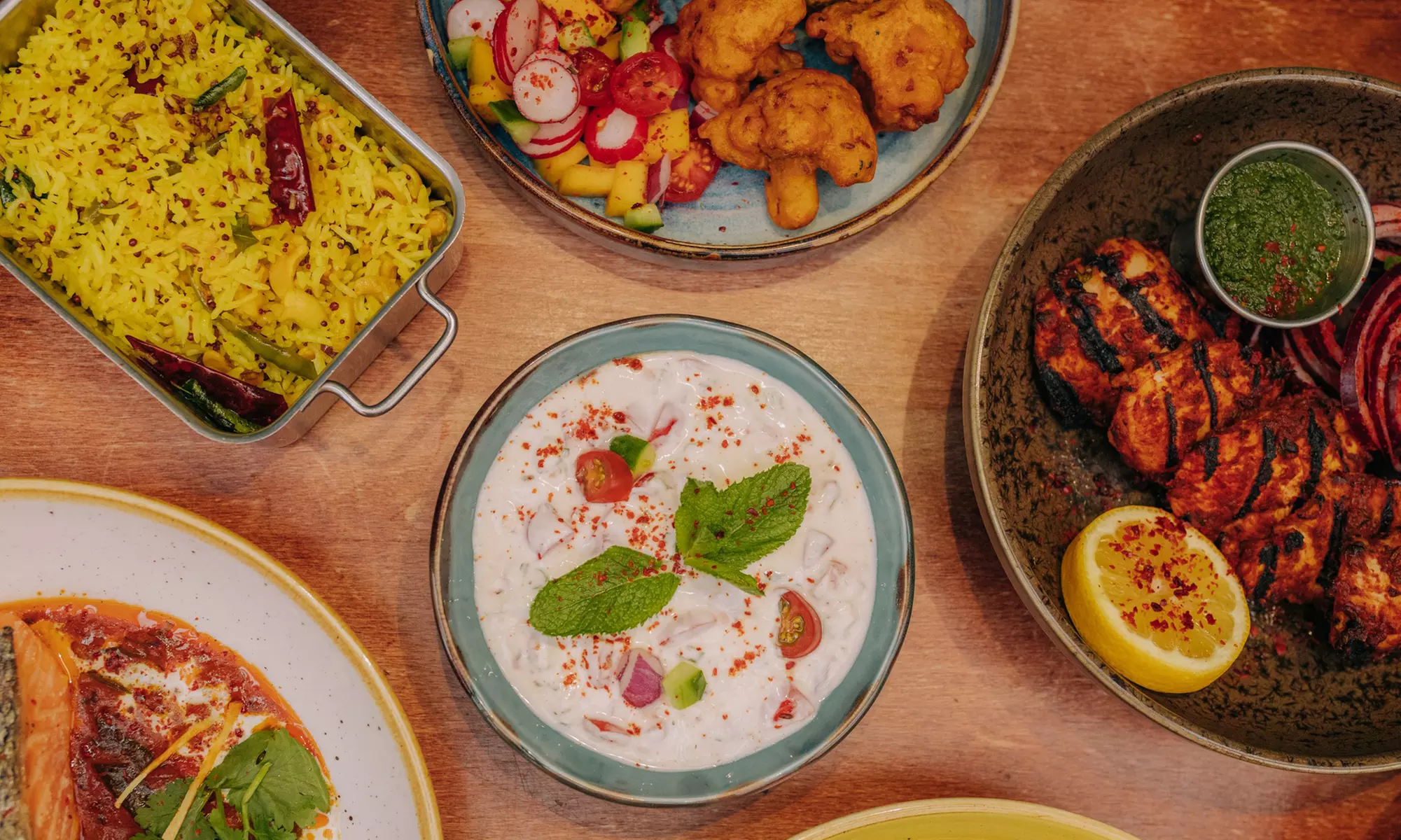 Delight w/ 2 Course Meal for Two with Sides to Share for Two or Four