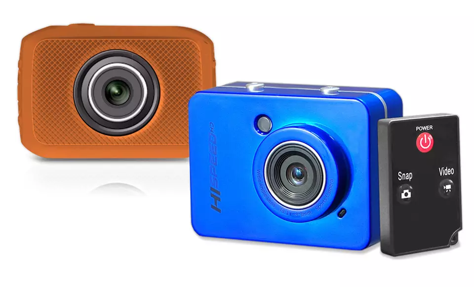 Pyle Sport 720p or 1080p HD Action Cameras. Multiple Colors Available. - Primary Image