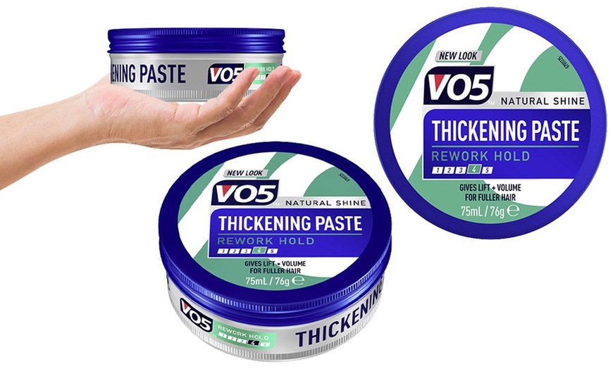 Image 1: VO5 Thickening Hair Paste 75ml