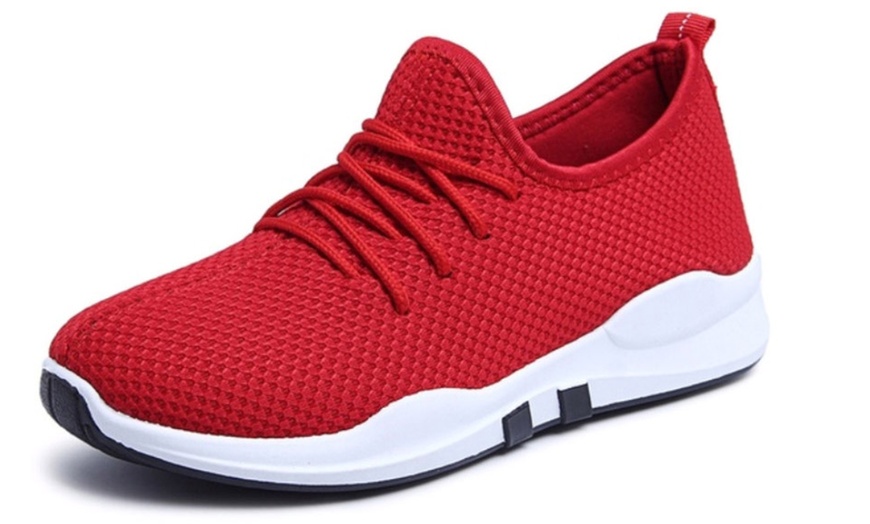 Image 1: Women's Breathable Mesh Sneakers