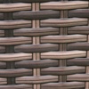 Image 5: Outsunny Three-Piece Outdoor Rattan-Effect Bistro Set 