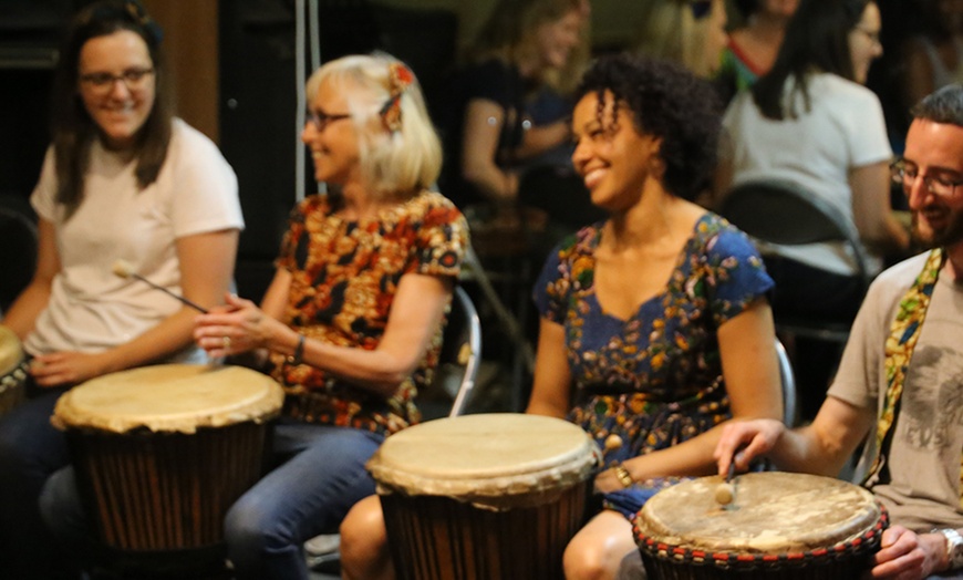 Image 1: Two-Hour African Drumming Class