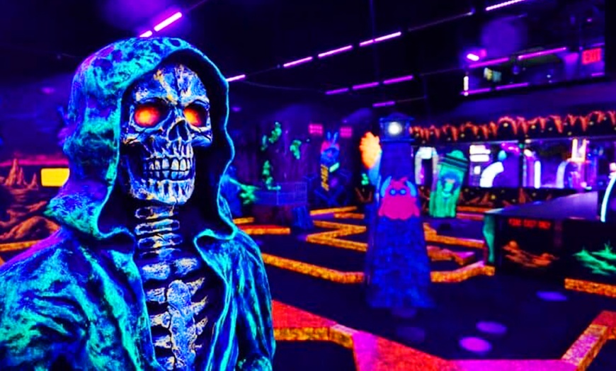 Image 5: Kids Birthday Party Pack with Monster-Themed Mini Golf in Long Island