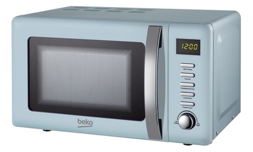 Image 7: Beko Retro Microwave