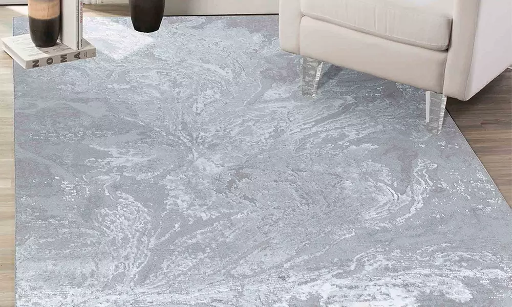 Abstract-Pattern Serenity Rug