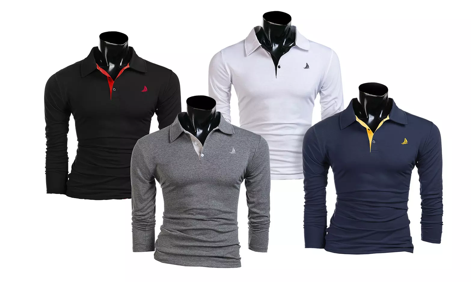Pack de 2 Polos de la collection Bradley pour Homme - Primary Image