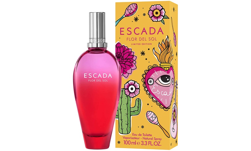 Image 1: One or Two Packs of Escada Flor Del Sol 100ml EDT