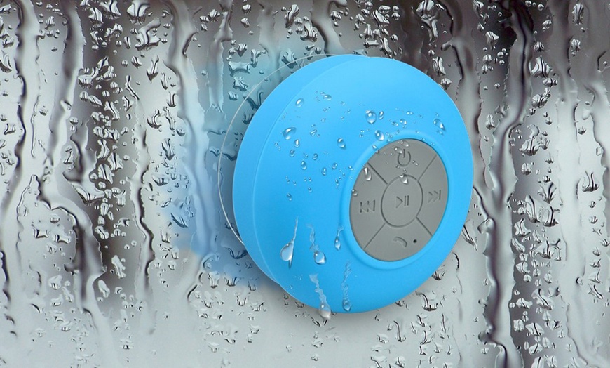 Image 1: Bluetooth Shower Speaker