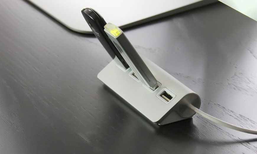 Image 5: Aluminium USB Hub