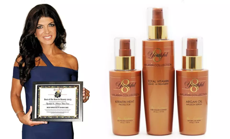 Milania Collection Youthful 8 Natural Blend Haircare Gift Set - Primary Image