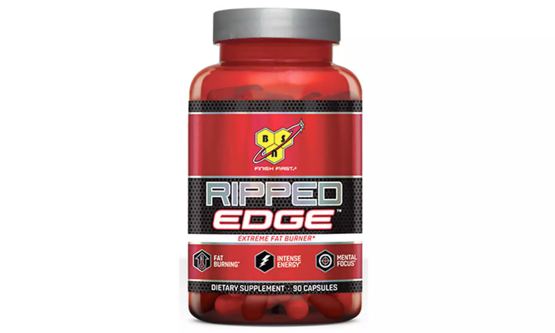 BSN Ripped Edge Extreme Fat Burner Workout Supplement (90-Count) - Primary Image