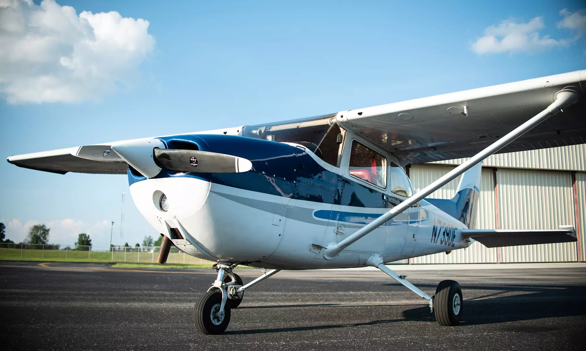 One 45-Minute Discovery Flight Experience with 30-Minute Orientation for One with a Scheduled 2 hr Ground School and Wings T-Shirt (Up to 50% Off) - Primary Image