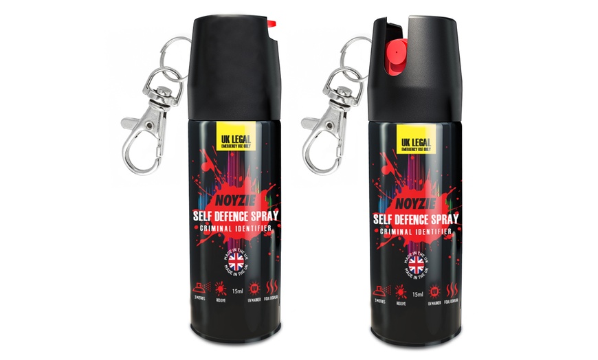 Image 1: Noyzie Self Defence Spray Keychain 15ml