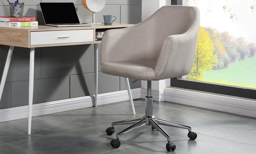 Image 2: Fabric Office Chair