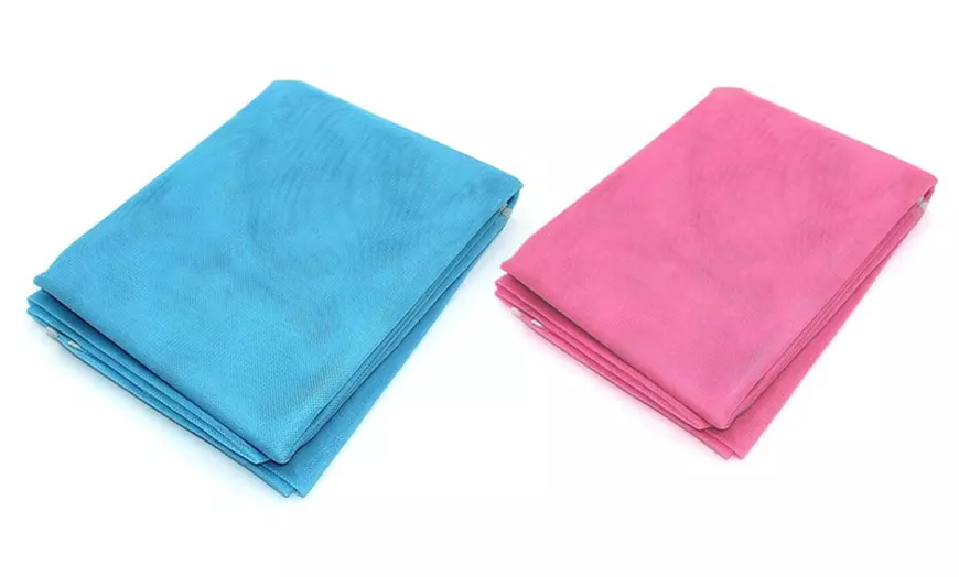 Image 7: No Sand Jumbo Beach Mat