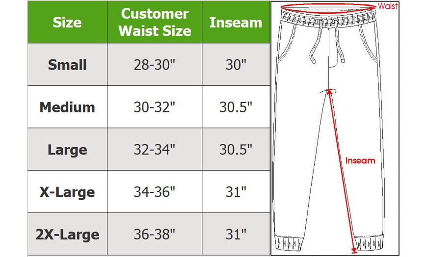 Image 2: Galaxy by Harvic Men's Slim-Fit Moisture-Wicking Striped Jogger Pants