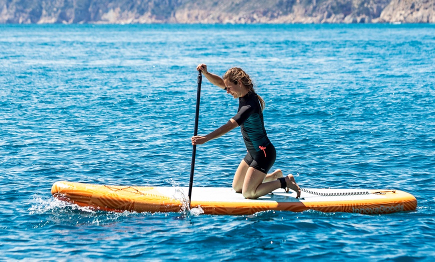 Image 7: InnovaGoods aufblasbares 2-in-1 Paddle-Board „Siros"