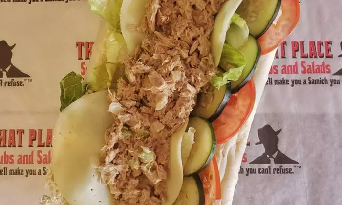 American Casual Food at That Place Subs And Salads (Up to40% Off) - Second Medium