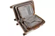 KONO One or Three Piece Classic Cream and Brown Hard Shell Suitcases with TSA Lock - Image 3