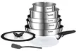 Tefal Ingenio Titanium Stainless Steel 10pc Set - Removable Handle, Non-Stick, Induction Ready - Image 4