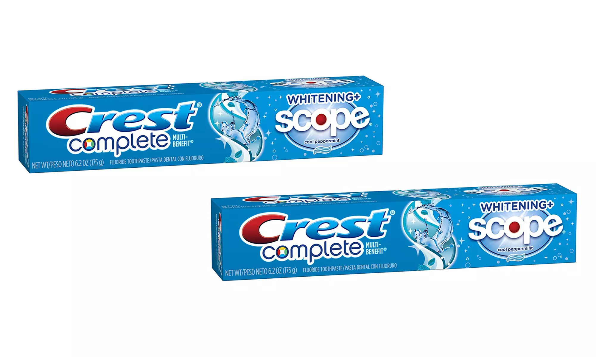 Crest Complete Whitening Scope Toothpaste 6.2 Oz. (2- or 4-Pack) - Second Medium