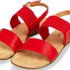 Image 3: Floopi Women's Ankle-Strap Open-Toe Flat Summer Sandals
