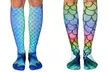 1, 2 ou 3 paires de chaussettes hautes imprimées sirènes - Second Medium