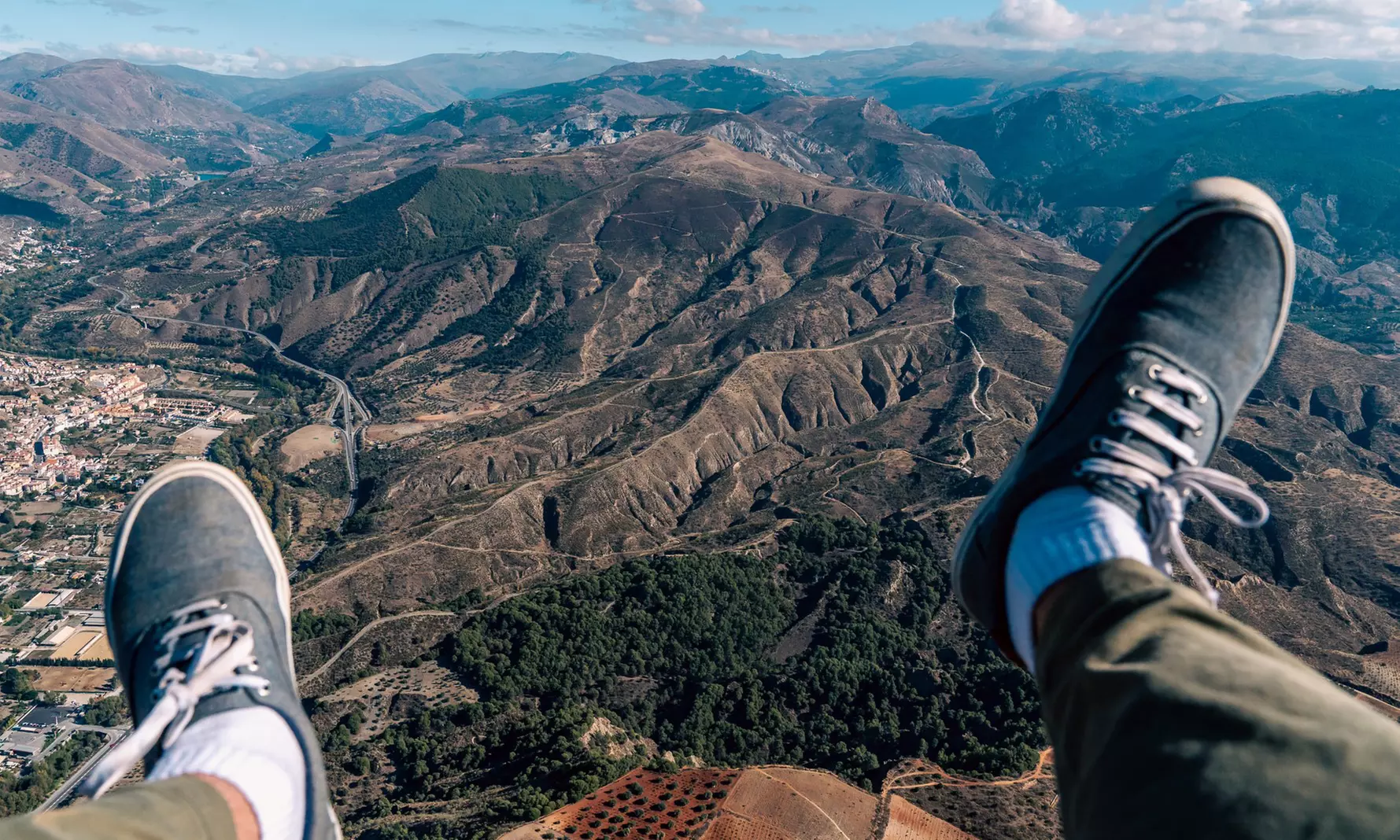 Vuelo en parapente en Sierra Nevada