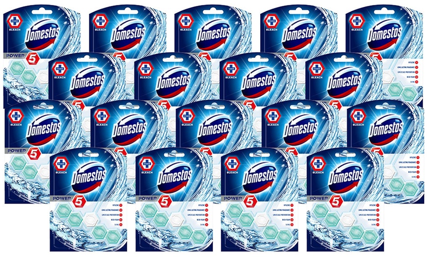 Image 5: 9 or 18 Domestos Power 5 Rim Blocks