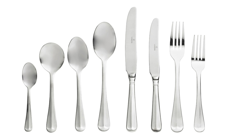 Image 4: Viners Rattail 44-Piece Cutlery Set