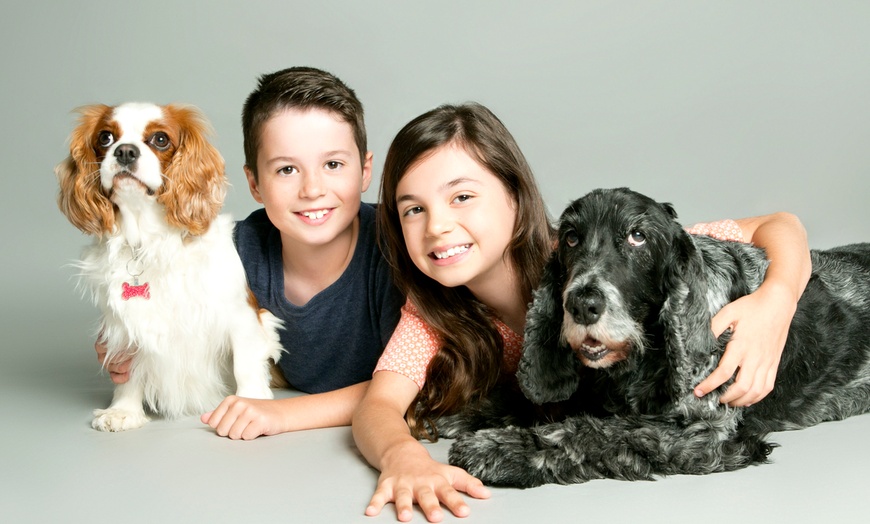 Image 9: Pet Photoshoot with Printed Image