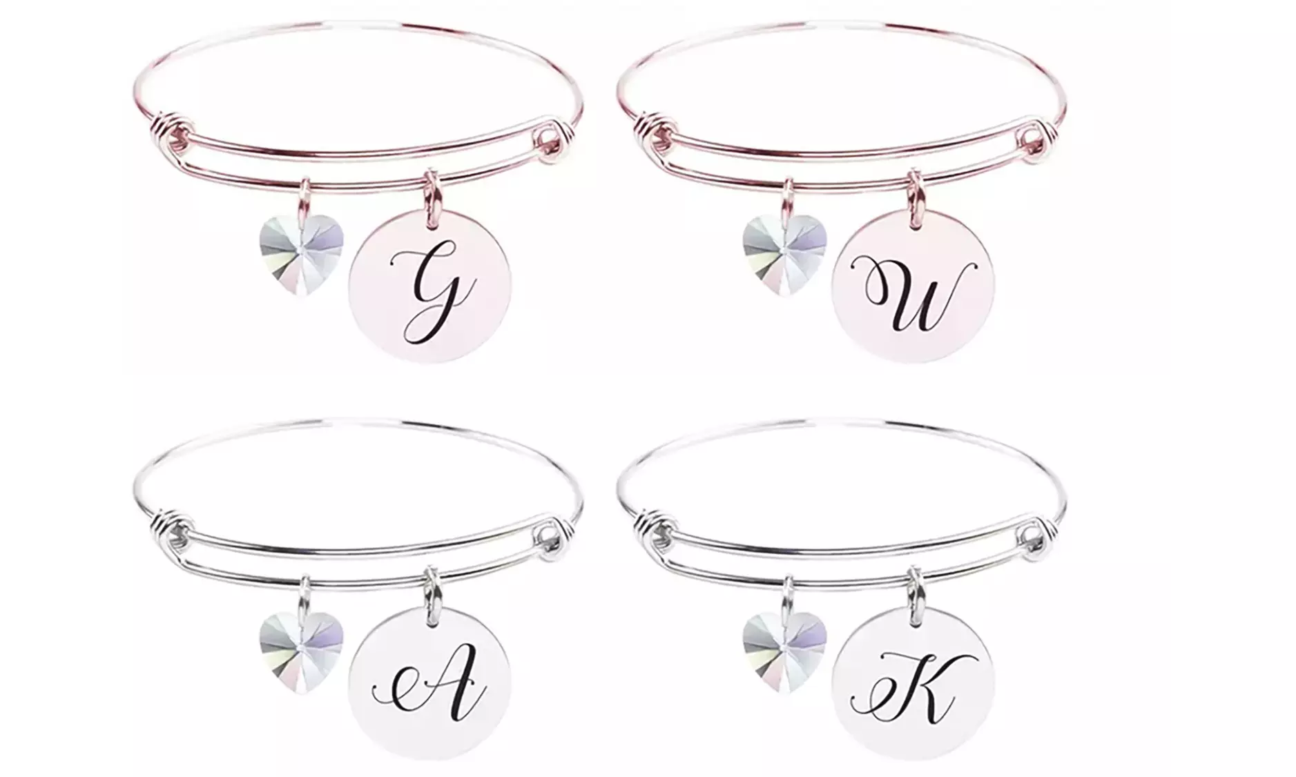 Bracelet avec breloque orné de cristaux Swarovski® - Primary Image