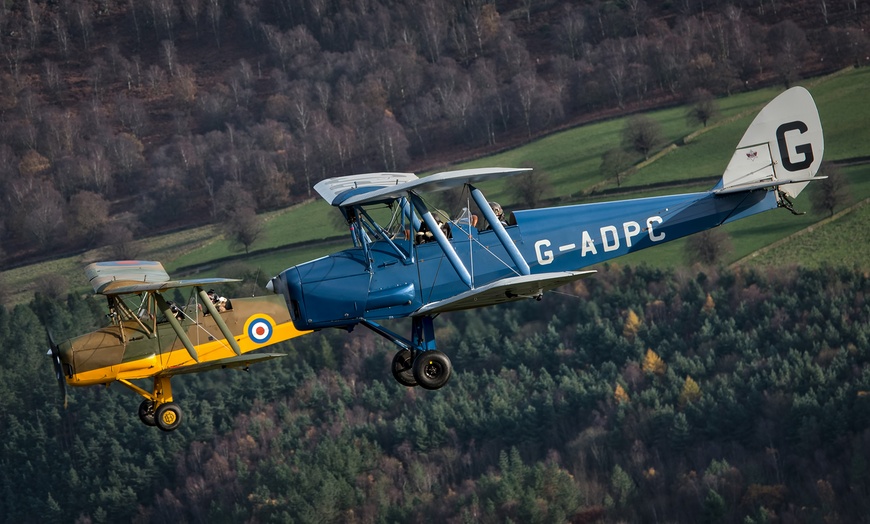 Image 1: Vintage Flying Experience