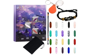 Natural Crystals and Healing Stones Kit Advent Calendar