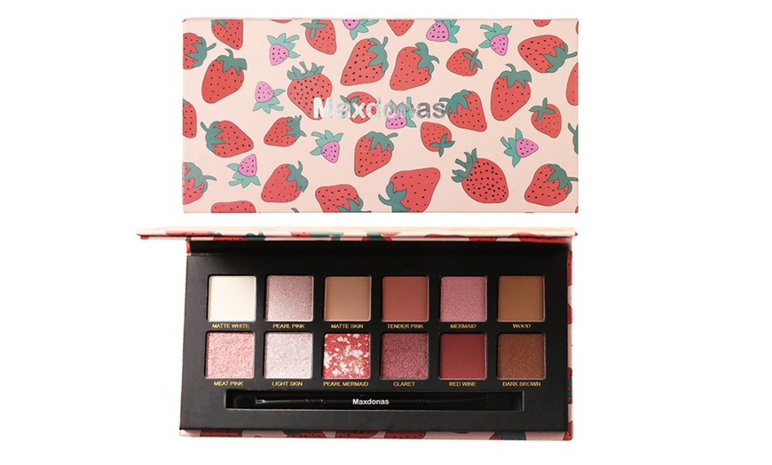 Image 3: Maxdona Eyeshadow Palette - 12 Shades