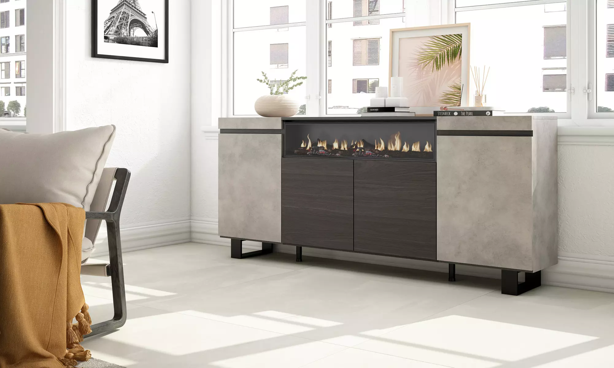 Sideboard mit großem Stauraum