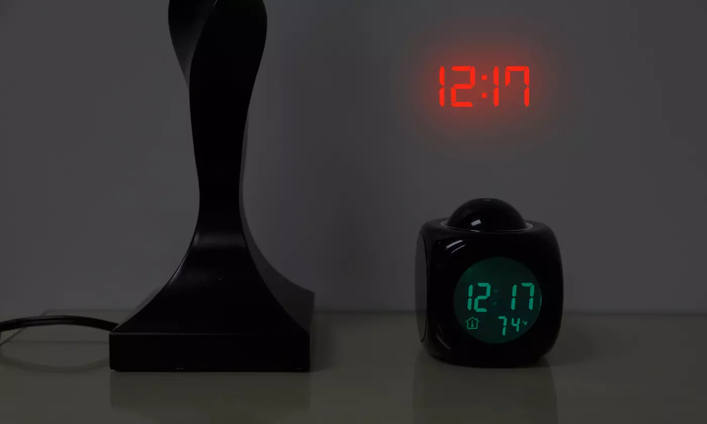 iMounTEK LCD Projector Alarm Clock - Primary Image