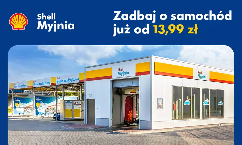 Wybrany program do myjni automatycznej z Shell - Primary Image