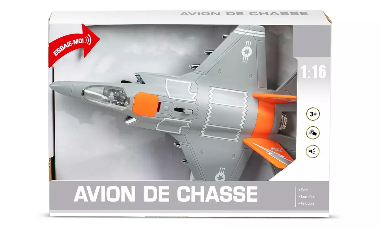 Avion de chasse son et lumière pour enfants - Primary Image