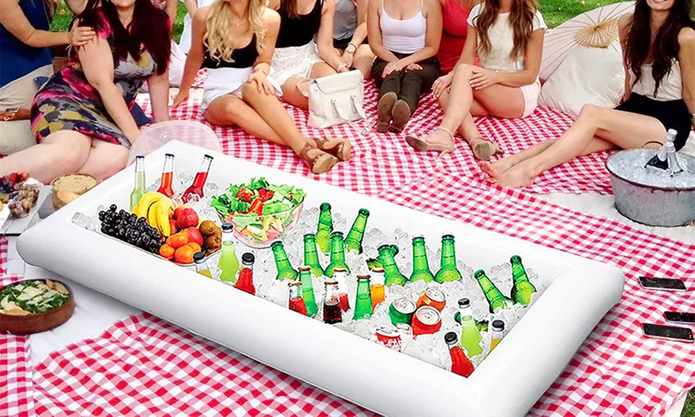 Bac de glace gonflable en PVC - Primary Image