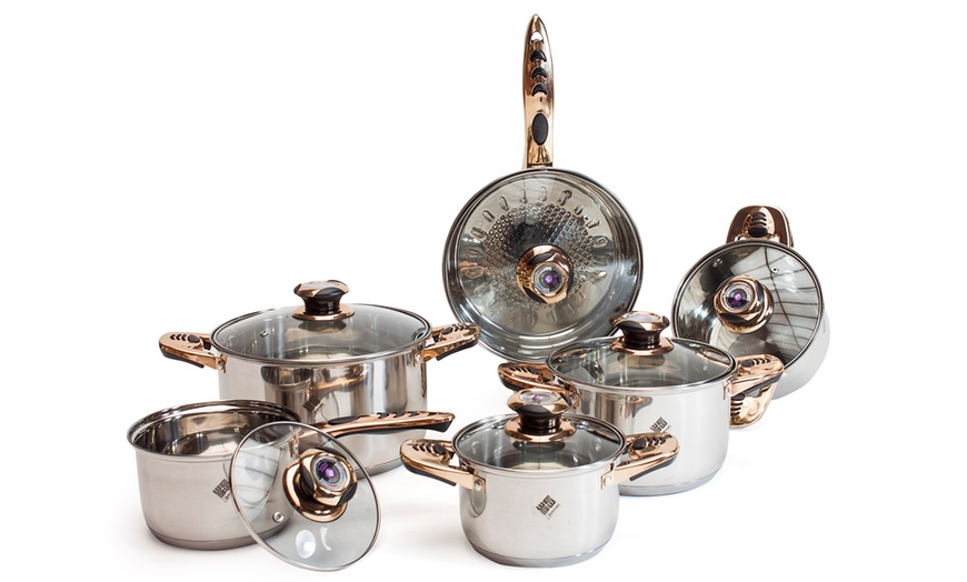 Image 2: 12-Pc Stainless Steel Kitchenware