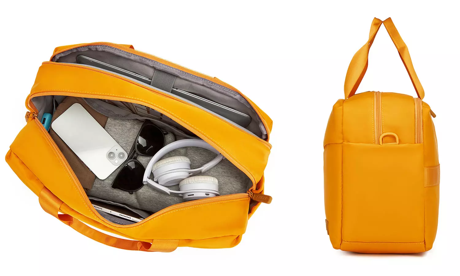 Clearance Kono 19L Water-Resistant Travel Bag with Laptop Sleeve