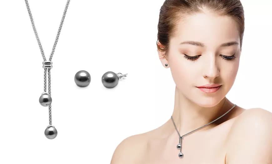 Image 4: OMG Jewelry sieradenset met Swarovski®-parels