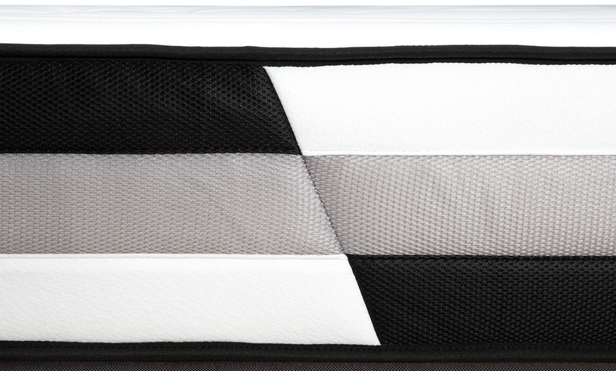 Image 4: Matelas Zenith mousse à mémoire de forme et ressorts ensachés, 24 cm