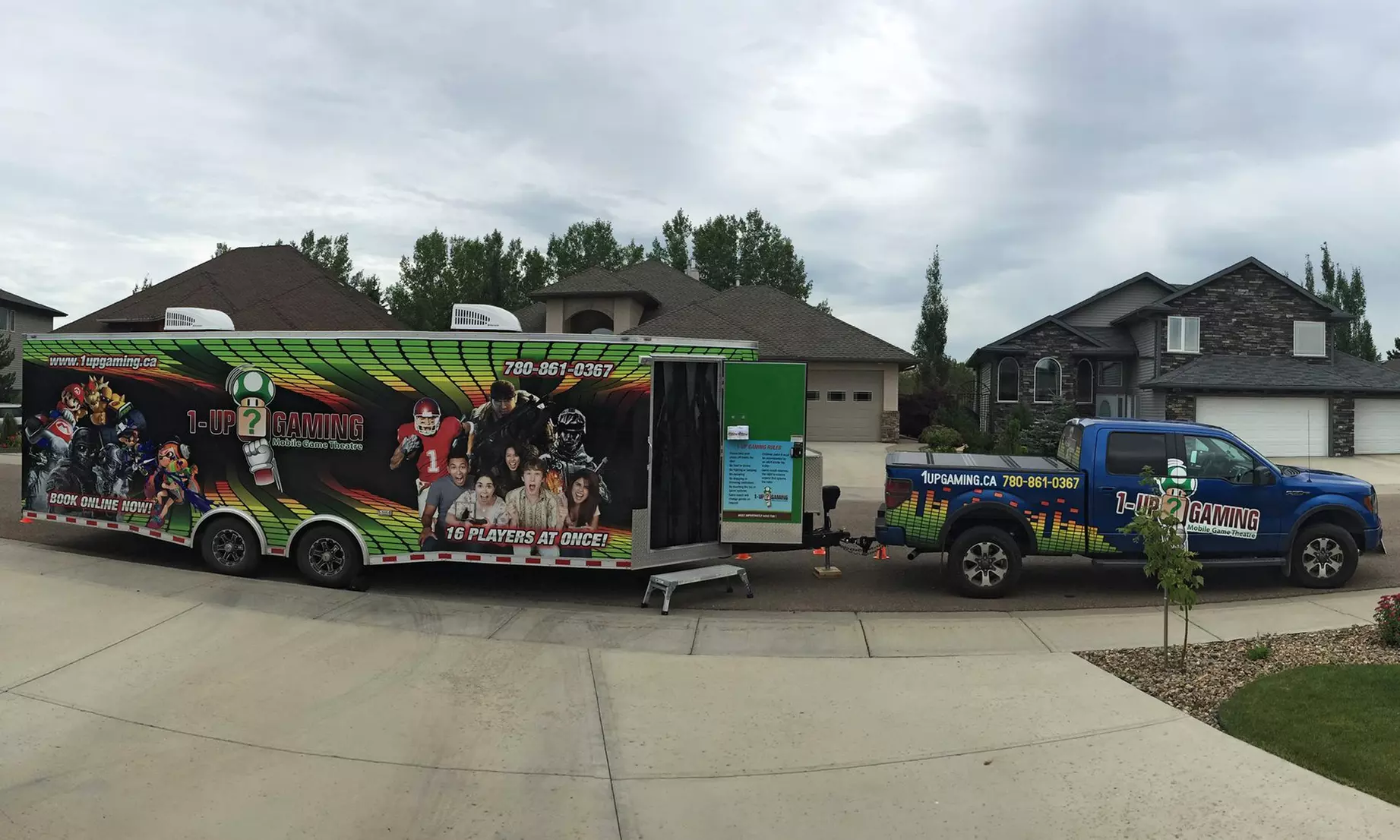 C$119 for a 90-Minute Video-Game Truck Party from 1 Up Gaming (C$239 Value) - Primary Image