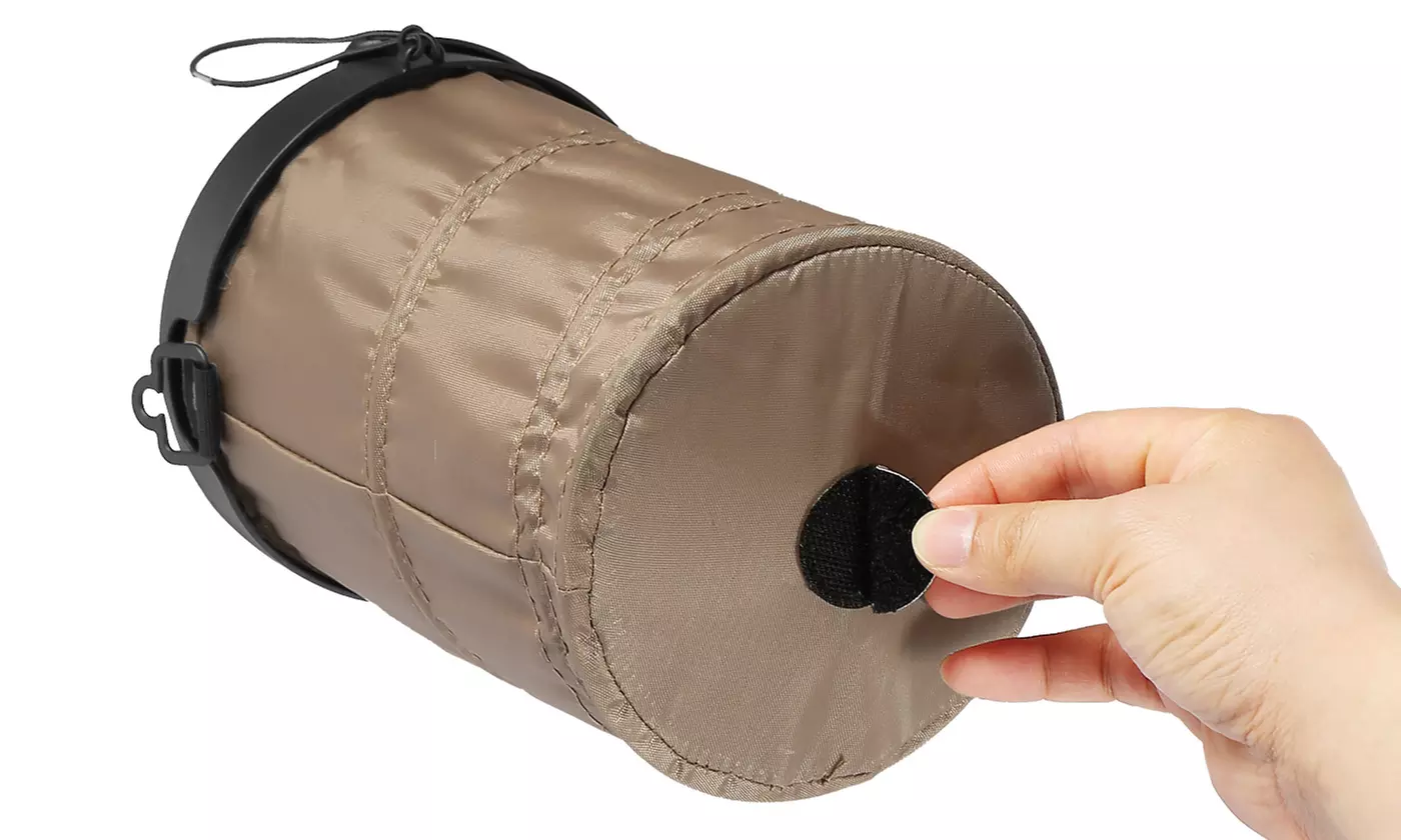 iMounTEK Portable Leak-Proof Pop-Up Vehicle Garbage Trash Can with Cover - Second Medium