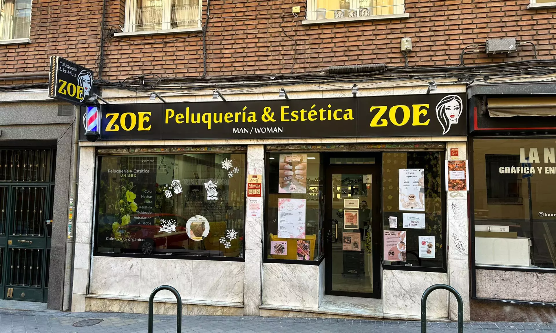 Sesión de peluquería con corte o color en Zoe Peluquería Estética